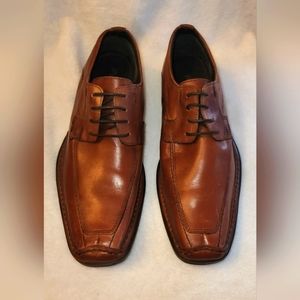 Mens size 7 Italian leather 40 vero cuoio dress shoes oxfords filanto